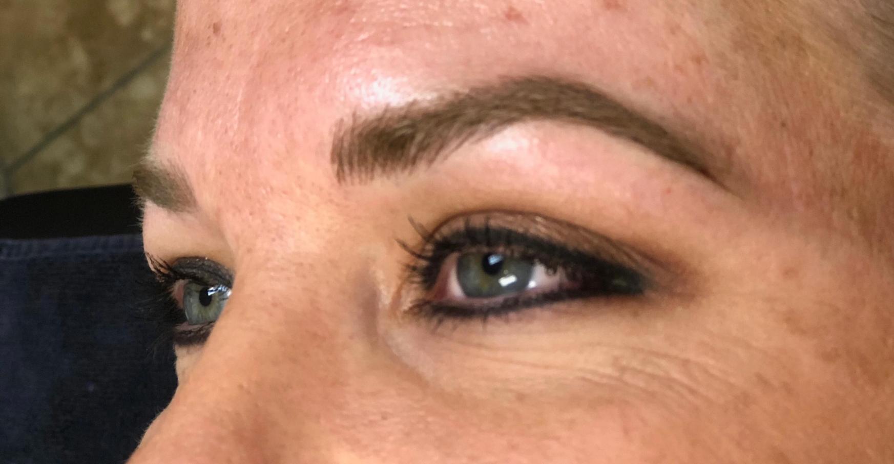 Microblading Eyebrows by Cassi McRae