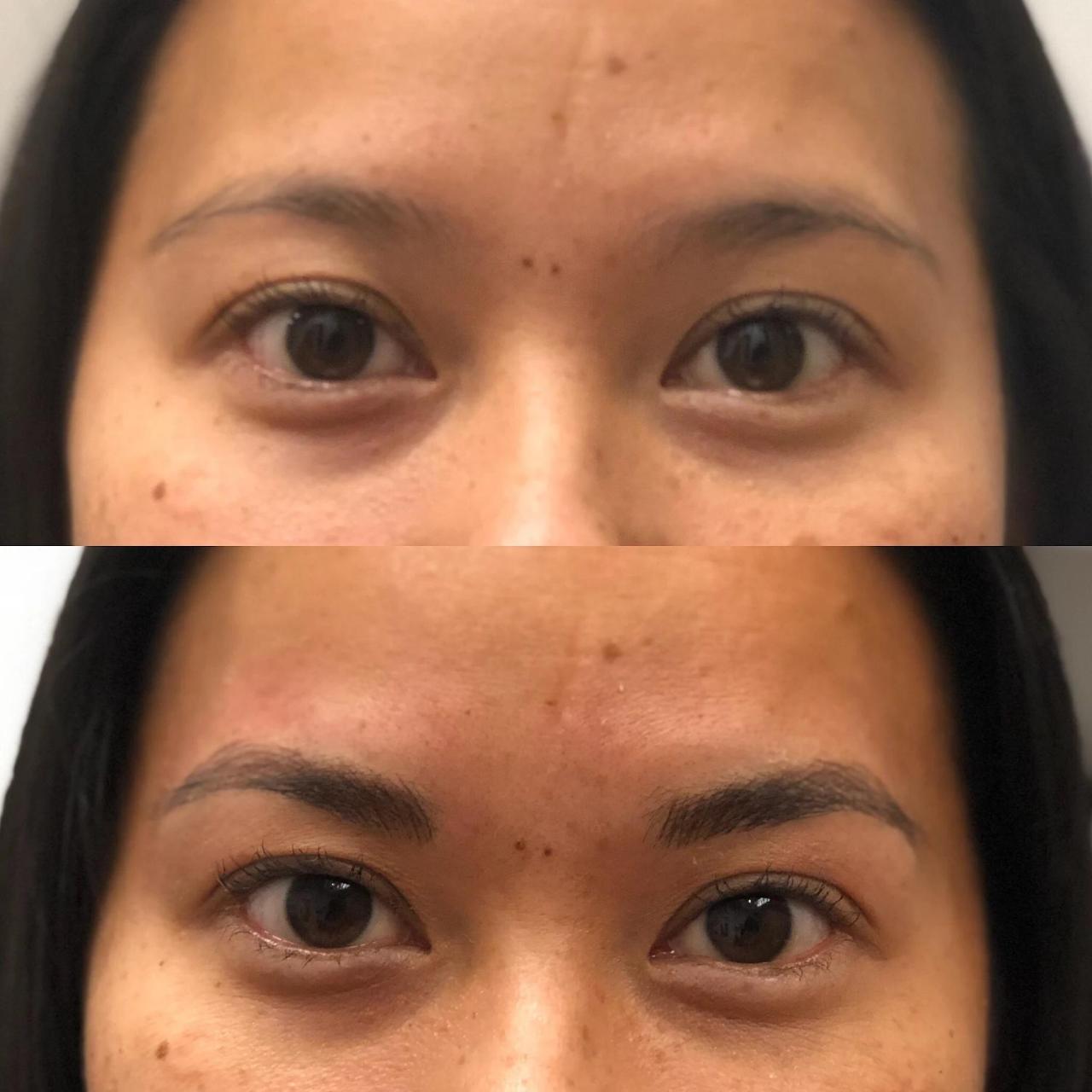 Microblading Eyebrows Technique by Cassi McRae